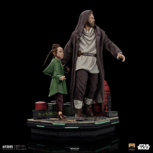 Obi-Wan and Young Leia - Star Wars: Obi-Wan Kenobi Series - Art Scale 1/10 - Iron Studios