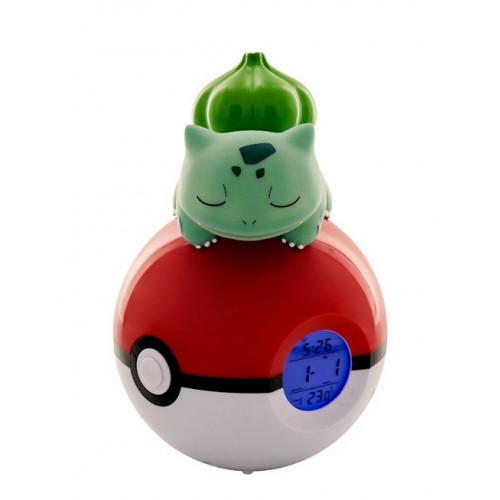 Pokémon: Budík - Bulbasaur & PokeBall