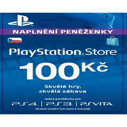 PlayStation Live Cards 100Kč