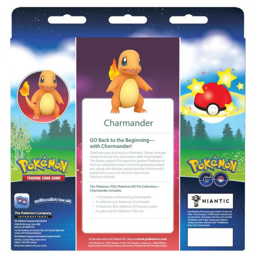 Pokémon TCG: Pokémon GO - Pin Collection - Charmander