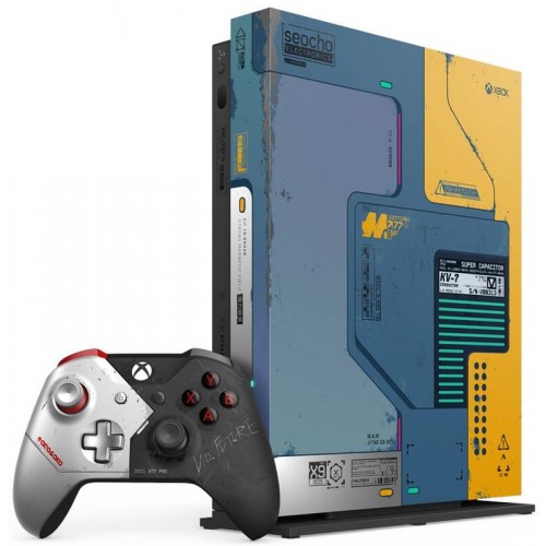 Xbox One X 1TB + Cyberpunk 2077 limited edition