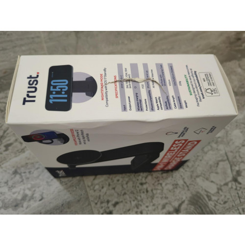 Viro 3-in-1 Wireless Magnetic Charge Stand - Black