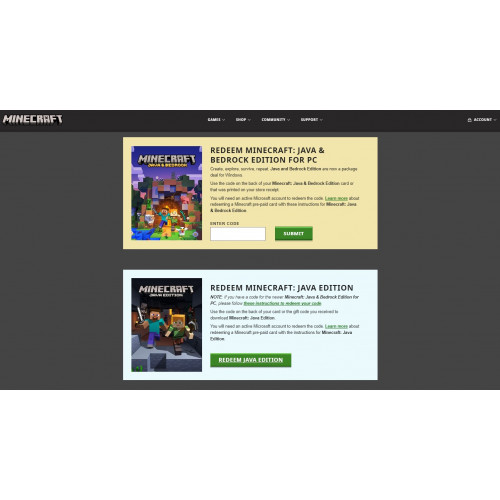 Minecraft Java & Bedrock Edition (15th Anniversary Sale Only)