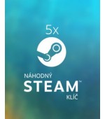 5x Náhodný Steam kľúč