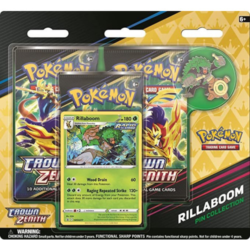 Pokémon TCG: Crown Zenith - Pin Collection Rillaboom
