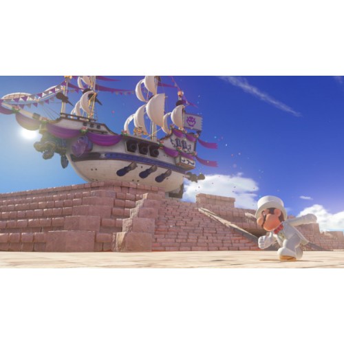 Nintendo Switch(Red)+Super Mario Odyssey DL bundle