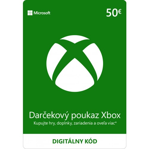 Xbox Live Gift card 50 EUR