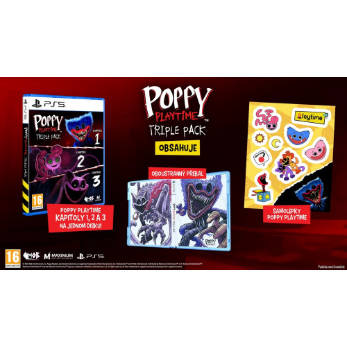 Poppy Playtime Triple Pack