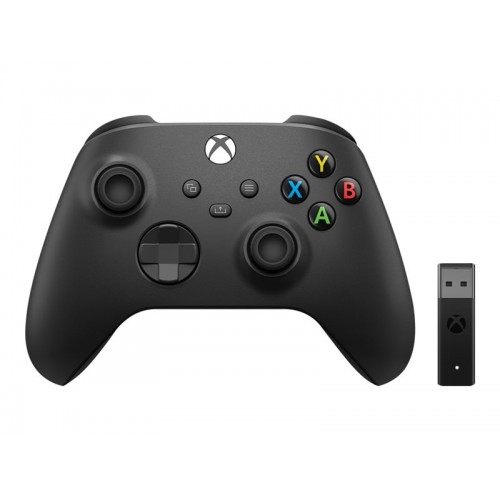 Microsoft Xbox Wireless Controller + Wireless Adapter for Windows 10 (1VA-00002)