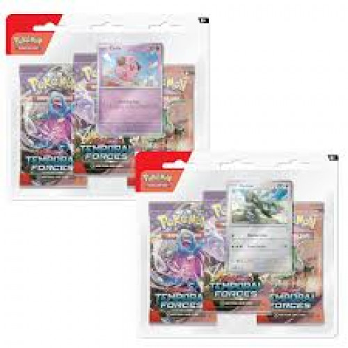 Pokémon TCG Temporal Forces 3-Pack Blister
