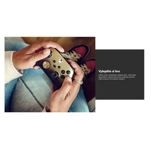 Microsoft Xbox Wireless Controller Gold Shadow special edition