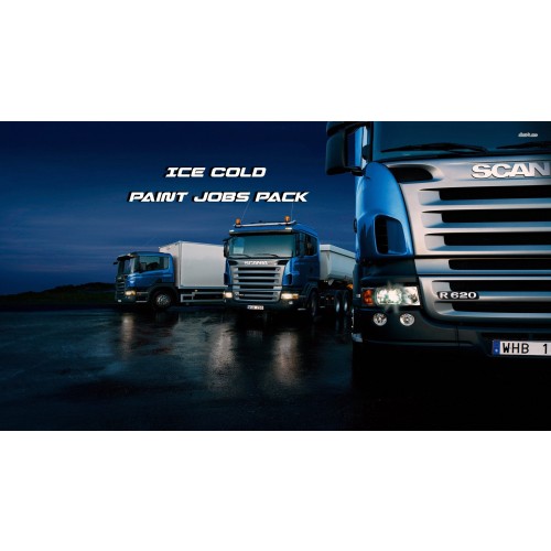 Euro Truck Simulator 2 - Ice Cold Paint Jobs Pack