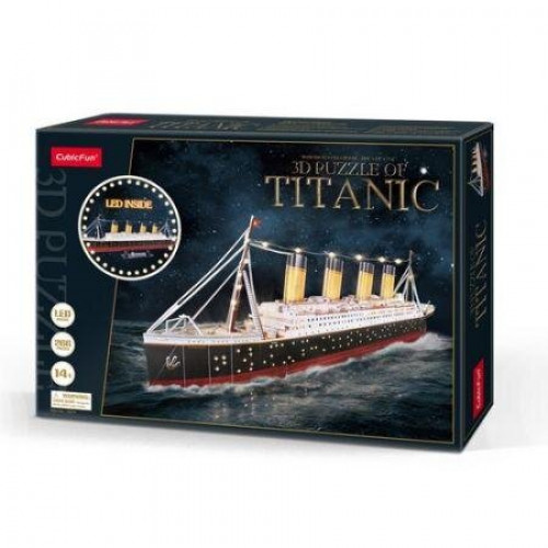 CubicFun - Puzzle 3D Titanic - 266 dielikov