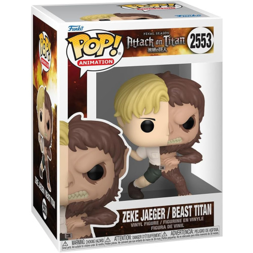 Funko POP Animation: Attack on Titan - Split- Beast Titan