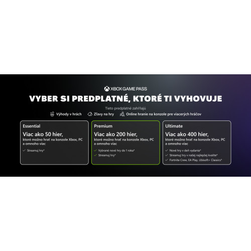 XBOX - Game Pass Premium 1 mesiac