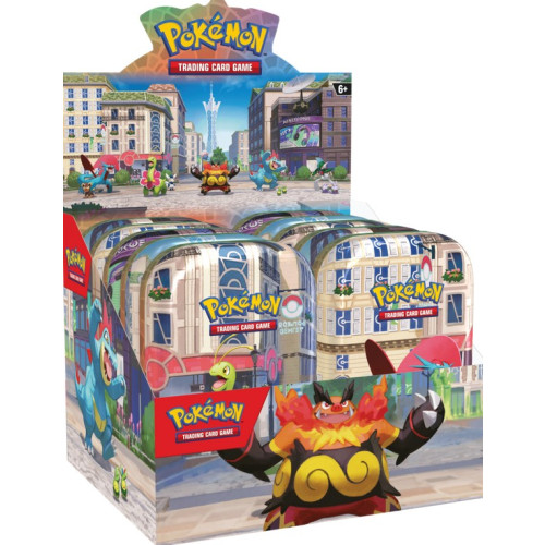 Pokémon TCG: Lumiose City Mini Tin Display
