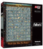 Gaming Puzzle: Fallout 4 Perk Poster Puzzles 1000