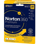 Norton 360 Premium + 75 GB Cloud storage - 10 lic. 12 mes.