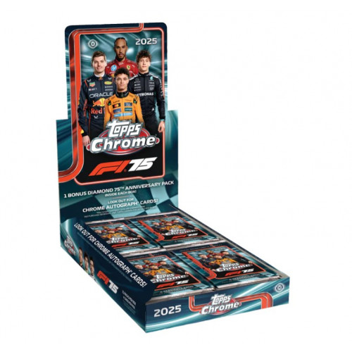 Topps Chrome - 2025 - F1 Formula 1 - Hobby box