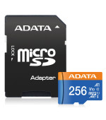 Adata/Micro SDXC/256GB/UHS-I U1 / Class 10/+ Adaptér