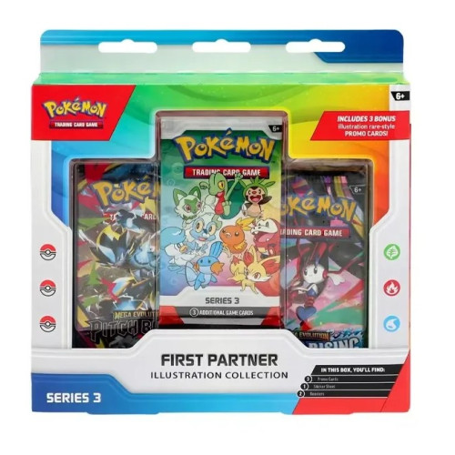 Pokémon TCG: First Partners Illustration Collection - Series 3