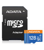 Adata/micro SDXC/128GB/UHS-I U1 / Class 10/+ Adaptér