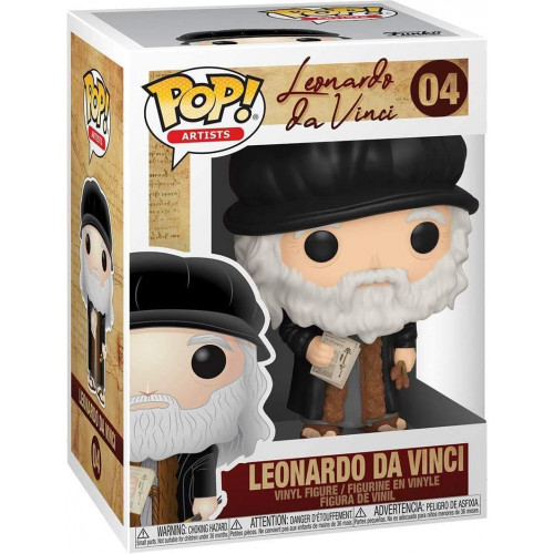 Funko POP Artists - Leonardo Da Vinci
