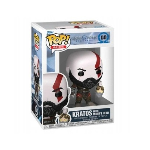 Funko POP Games: God of War S4 - Kratos w/Mimir’s Head