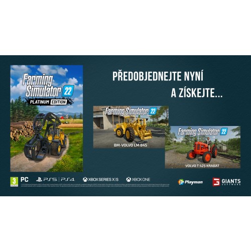 Farming Simulator 22: Platinum Edition