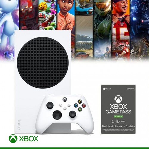 Microsoft Xbox Series S 512GB bundle + Xbox Gamepass Ultimate 3M