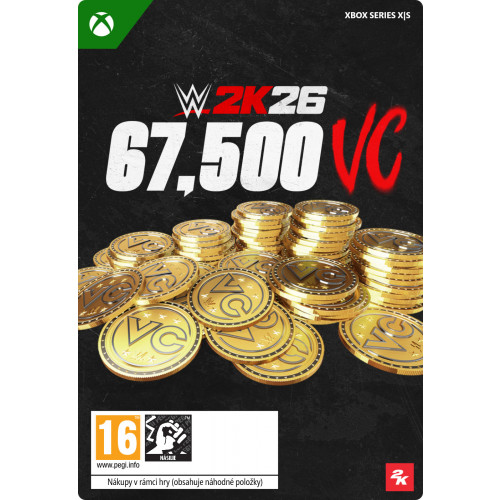 WWE 2K26: 67,500 Virtual Currency Pack