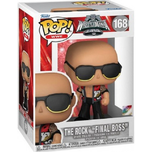 Funko POP WWE: Wrestlemania 40 - The Rock (Final Boss)