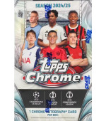2024/25 Topps Chrome UEFA Club Competitions Soccer Hobby booster