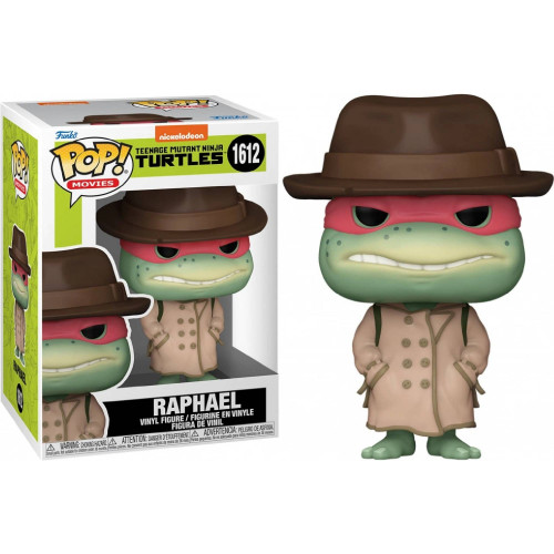 Funko POP Movies: TMNT - Raphael W/Coat & hat