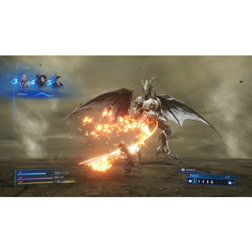 Crisis Core – Final Fantasy VII – Reunion - použitý