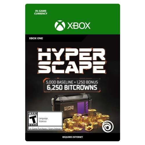 Hyper Scape Virtual Currency: 6250 Bitcrowns Pack