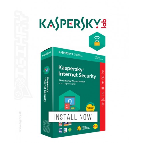 Kaspersky Internet Security multi-device 3 lic. 12 mes.