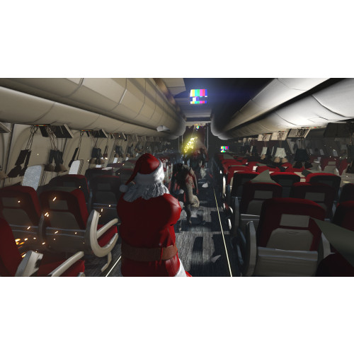 Zombies on a Plane - Santa