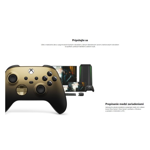 Microsoft Xbox Wireless Controller Gold Shadow special edition