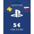 PlayStation Live Cards 5 Euro
