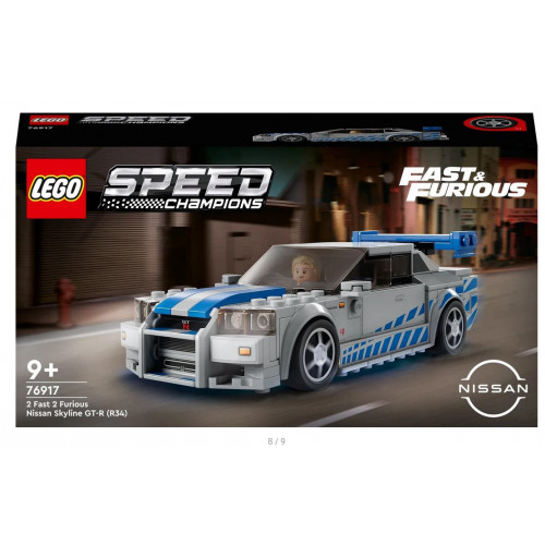 LEGO® Speed Champions 76917 2 Fast 2 Furious Nissan Skyline GT-R (R34)