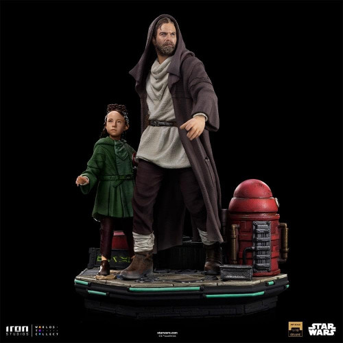 Obi-Wan and Young Leia - Star Wars: Obi-Wan Kenobi Series - Art Scale 1/10 - Iron Studios
