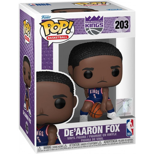 Funko POP Basketball: Sacramento Kings - De'Aaron Fox (24-25 City Edition)
