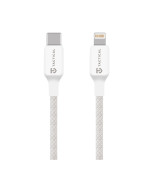 Tactical Stitch Thread Cable USB-C/Lightning 0.3m White