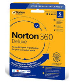 Norton 360 Deluxe + 50 GB Cloud storage - 5 lic. 12 mes.