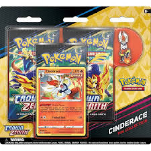 Pokémon TCG: Crown Zenith - Pin Collection Cinderace