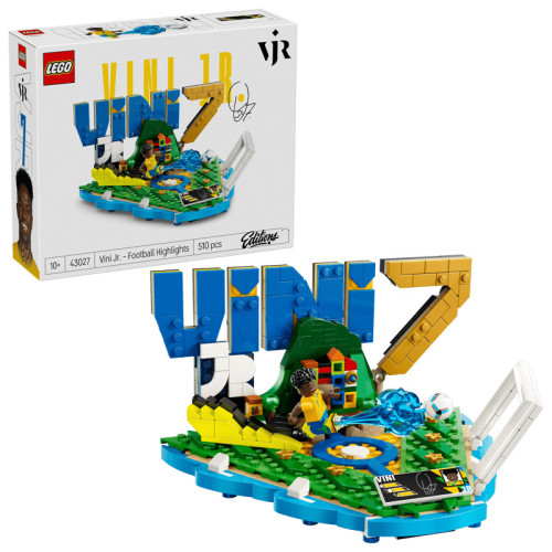 LEGO Edition 43027 Vini Jr. – Hviezdne momenty futbalu