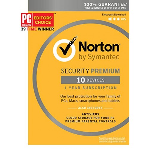 Symantec NORTON SECURITY PREMIUM 3.0 25GB 1 lic. 12 mes.