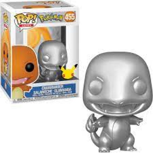 Funko POP Games: Pokémon - Charmander (Silver Edition)