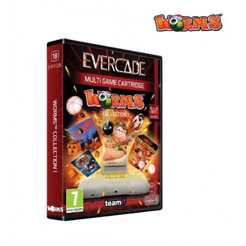 Home Console Cartridge 18. Worms Collection 1